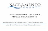 Recommended Budget Fiscal Year 2011-12 · 12 June 5-7, 2018. Transient Occupancy Tax: $6,695,000. Funds: • Legacy Organization Support • $1 Million Community Grant Program •
