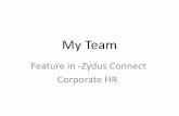 My Team Team.pdf · View –Team Members’ Leave In Detail Click on Employee to View. Team Members-All Application. Team Members’-Approval & Remarks 1. Select the Status 2. Remark