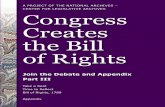 Congress Creates the Bill of Rights · the Bill of the Rights to the states. Vote No Congratulations (or Sorry?). You voted with the Anti-Federalists in the House, but the amendment
