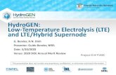 HydroGen: Low-Temperature Electrolysis (LTE) and LTE ...Impact: Alkaline and bipolar membrane electrolysis systems enable PGM -free devices that may be more tolerant to impurities,