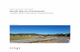 Traffic and Transport Assessment...Traffic and Transport Assessment North Byron Parklands WSP November 2017 Page vii This report focusses on the impacts of the 50,000 event, as it