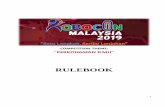 RULEBOOK - Robocon Malaysia...The mission in the ROBOCON Malaysia 2019 match is to deliver information fast by using a relay messenger system, the Urtuu system. The system was first