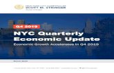 Q4 2019: NYC Quarterly Economic Updatecomptroller.nyc.gov/wp-content/uploads/documents/QEU_19Q4.pdfpercent in Q4 2019 from 4.2 percent in Q3 2019, matchingits record low of 4.0 percent