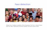 Face detection - University of Haifacs.haifa.ac.il/hagit/courses/CV/Lectures/CV03_FaceDetection.pdf · The Viola/Jones Face Detector. Image Features • All faces share some common