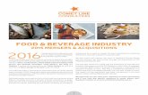 Food & Beverage Industry - Comet Line Consulting...Food & Beverage Industry 2015 Mergers & acquIsItIons 2016 is shaping up to be a dynamic year with a number of potential Merger &