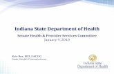 Indiana State Department of Health · 2019-01-16 · 16.13 5.33 8.79 0.67 4.48 0 2 4 6 8 10 12 14 16 18 2012 2013 2014 2015 2016 2017p e 0 All Opioids Natural/Semi-synthetic Synthetics,