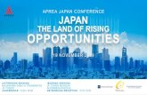 Final English Japan Conference Program - aprea.asia · Head of Capital Markets in Japan, Executive Director, Colliers International Japan PANELSITS Masaru Yokomizo CCIM, General Manger,