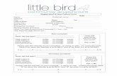 LBCA New Patient Form 2019 - littlebirddc.com · Chinese herbal medicine, Tui Na (Chinese acupressure massage) and moxibustion. I understand that acupuncture involves the insertion