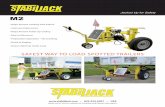 Jacked Up for Safety M2 - StabilJack SafetyM2 Jacked Up for Safety • 843-324-5057 • USA Positioning Flag Ergonomic Steering Handle With Brake Handle Twin Powered Jacks with Wide