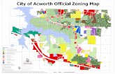 City of Acworth Official Zoning Map - Revize€¦ · This map is an accurate digital reproduction of the City of Acworth Zoning Map, and does not represent an offical certified copy
