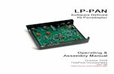 LP-PAN - Telepost Inc · 1 T4 Toroid XFMR 4:1 1 U11 ADCMP600 Comparator 1 U2 74HC/HCT163 Counter 2 U4,7 LT6231 Low Noise Op-Amp 1 U5 AD8007 Transconductance Amplifier 1 U8 SN74CBT3253D
