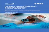 April 2020 Roberto Saracco with Juuso Autiosalo, Derrick de … · The Role of Personal Digital Twins in Control of Epidemics Page 5 An IEEE Digital Reality White Paper be shared
