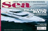 SEA MAGAZINE - Horizon Yacht USA · he Horizon V80 is a bit of a labor of love for Orange Coast Yachts’ Jim McLaren. He envisioned a large yacht with a versatile cockpit that would