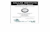 Dallas Institute of Funeral Service - Dallas, Texas · 2019-12-18 · DALLAS INSTITUTE OF FUNERAL SERVICE SUPPLEMENT TO THE CATALOG 2014 - 2015 OF 3909 SOUTH BUCKNER BLVD. DALLAS,