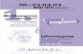 BadOrb Germany - meg-hypnose.de€¦ · 2:00 pm - 2:45 pm / 14.00 - 14.45 Uhr Convocation Gong Concert Dr. Johannes Oehlmann 90th Birthday of Jack Watkins 2:45 pm - 4:45 pm / 14.45