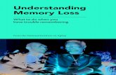 Understanding Memory Loss - Alzheimer's & Dementia ... · What is a serious memory problem? Serious memory problems make it hard to do everyday things. For example, you may find it