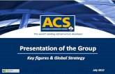 Presentation of the Group - Grupo ACS · Presentation of the Group . July 2012 . Key figures & Global Strategy. ... ACS is the leading greenfield concession developer in the world,