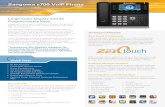 Sangoma s700 VoIP Phone - elleycommunications.com€¦ · Designed to work with FreePBX and PBXact, Sangoma IP phones are so smart you can quickly and easily use them right out of