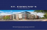 ST. EDMUND’S… · 2016-09-14 · The investment includes 167 basement car parking spaces. Sizes are Gross Internal Area. There are 312 apartments and 32 houses completed at St.