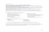 ENVIRONMENTAL ASSESSMENT WORKSHEET · 2016-12-13 · The EAW form provides information about a project that may have the potential for significant environmental effects. The EAW Guidelines