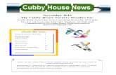 November 2016 The Cubby House Turners Woodies Inc.hugoswoodshop.com/wp-content/uploads/2016/12/Cubbyhouse... · 2016-12-19 · Page 1 November 2016 The Cubby House Turners Woodies
