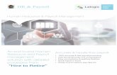 HR & Payroll Business White Paper“Hire to Retire” Introduction Lelogix solutions for Human Resource Management go beyond the basics of HR, payroll, and benefit administration.