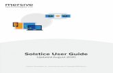 Solstice User Guide · Solstice User Guide Author: Mersive Documentation Created Date: 3/17/2020 3:58:02 PM ...