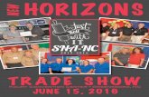 Ew N horIzoNS...7:30 pm - 8:30 pm Culinary & Creative Arts Viewing Wednesday, June 15, 2016 8:00 am - 12:00 pm New Horizons Trade Show BuyerUs Morning 8:45 am - 12:00 pm NC Safe Plates
