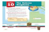 10 Chapter The Hebrew Kingdoms - mrsgolfin.weebly.commrsgolfin.weebly.com/uploads/2/0/7/0/20703394/chapter_10_-_the_h… · However, Hebrews and other groups sometimes learned to