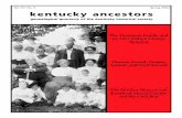 Vol. 39, No. 3 Spring 2004 kentucky ancestors · 2012-06-29 · Troutman married Charlotte “Lottie” Harned (b. 1848, Ky.), a daughter of Henry Harned Sr. and Charlotte Johnson,