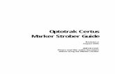 Optotrak Certus Marker Strober Guide - Radboud Universiteit€¦ · Strober status LED Marker connectors plug into marker ports here. Connecting the Strober to the System Control
