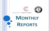 MONTHLY REPORTS - mdccc.org · MONTHLY REPORT - OCTOBER y Members g New y tal YTD a y Memb ers ING 5 2 2 7 lue. y Members ED 10 3 3 13 lue. Resources Leveraged Data Description of