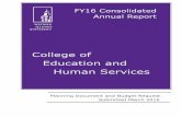 College of Education and Human Servicesfaculty.wiu.edu/provost/pdfs_and_docs/AnnualReport2016COEHS.pdf · We are a dynamic and diverse community committed to fostering authentic and
