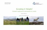 Keeping it Simple! - EFNCP€¦ · Ireland’s approach to payments by results James Moran james.moran@gmit.ie ELMS Workshop, ... • 3.5 year project . Overarching Design Principles