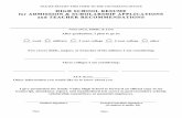 High School Resume - WordPress.com€¦ · RESUME This form will help teachers, counselors, and administrators write a more effective letter of recommendation for you for admissions,