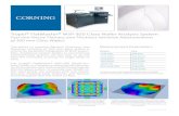 Tropel® FlatMaster® MSP-300 Glass Wafer Analysis System...less than 2 µm total thickness variation. Stepper simulation plot analyzing site flatness (SFQR/LTIR). Other stepper simulation