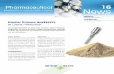 Industry Segment Newsletter Pharmaceutical 16€¦ · volved, measurement of pH is an important consideration for many of the reactions. In the past, pH measurement had been achieved