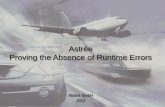 Astrée Proving the Absence of Runtime Errors · © AbsInt GmbH 2012 Functional Safety Demonstration of functional correctness Well-defined criteria Automated and/or model-based testing