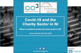 Covid-19 and the Charity Sector in NI final.pdf · 2020-04-30 · dissolved overnight, with charity shops closing, event fundraising ceased, corporate fundraising paused and many