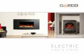 ELECTRIC - Classique Fireplacesclassiquefireplaces.com/Brochures/GazcoElectricFires.pdfElectric Verve is incredibly versatile with two landscape sizes and a portrait option. This designer