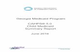 Georgia Medicaid Program CAHPS© 5.0 Child Medicaid Summary ... · A copy of the questionnaire is found as an appendix. ... GA-CHMD Program 2016 84.2% 87.6% 92.5% 84.2% 72.3% Page