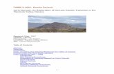 Cerro Danush: An Exploration of the Late Classic Transition in …Rock Paintings Natural Springs Caves Man-Made Terraces Surface Collection Procedures Artifact Analysis Procedures