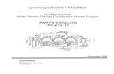 Lycoming AIRCRAFT ENGINES IO-540-AC1A5 Wide Series Flange … · 2017-03-14 · PARTS CATALOG PC-615-12 Lycoming AIRCRAFT ENGINES IO-540-AC1A5 Wide Series Flange Crankcase Model Engine