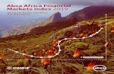 Absa Africa Financial Markets Index 2019...The Absa Africa Financial Markets Index was produced by OMFIF in association with Absa Group Limited. The scores on p.7 and elsewhere record