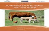 News Sheet Vol.7 | No.6 | May 2020 Sustainable parasite control: …€¦ · 4 5 Various roundworm eggs found in sheep faeces. Haemonchus contortus. Monitoring The same diagnostic