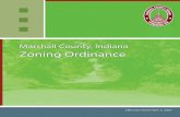 MMarshall County, Indianaarshall County, Indiana ZZoning … · 2018-11-28 · Article 6, Section 230 Wind Energy Conversion Standards 8/16/2010 2010-10 Article 6, Section 210, B.