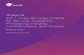 Trust Services Criteria (Red-Lined Version) · trust services criteria, this document also presents points of focus for each criterion. The Committee of Sponsoring Organizations of