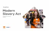 Modern Slavery Act - Kingfisher plc · 2020-06-17 · modern slavery. However, we recognise that no supply chain is without risk of modern slavery and it is our responsibility to