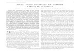 IEEE/ACM TRANSACTIONS ON NETWORKING 1 Social Norm ...wons09.cs.ucla.edu/publication/download/878/NRL_ToN_Social_Norm.p… · P2P distribution protocols (e.g. bit torrent) and is actually