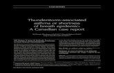 Thunderstorm-associated asthma or shortness of breath ...downloads.hindawi.com/journals/crj/2002/728257.pdf · associated asthma or shortness of breath epidemic: A Canadian case report.